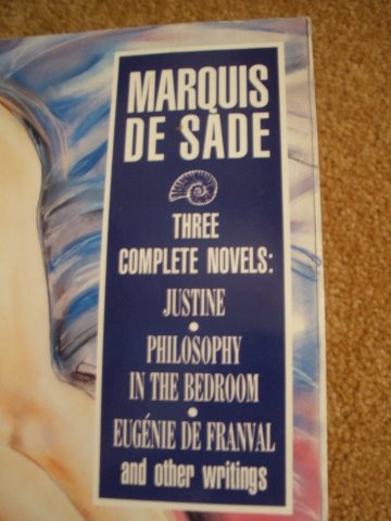 Cover image of works by the Marquis de Sade